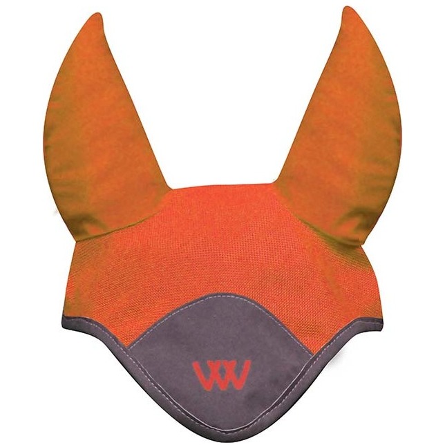 Woof Wear Horse Hi-Viz Fly Veil WS0016 - Orange